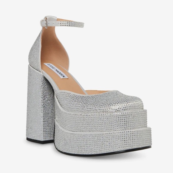 Steve Madden Charlize rhinestone heels - Picture 2 of 8